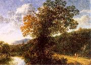 Neyts, Gilles Landscape with River. oil painting reproduction